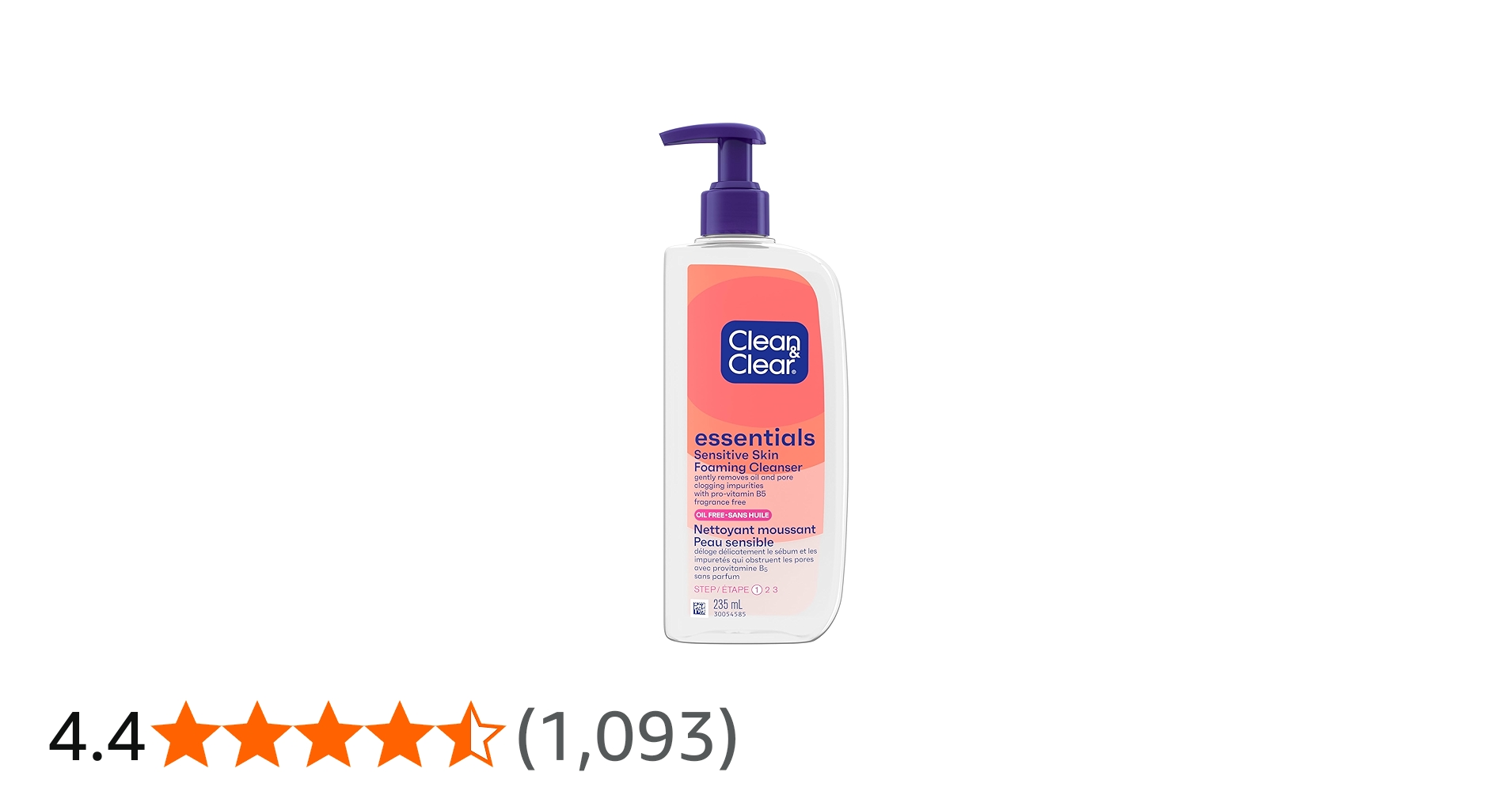 Essentials Foaming Facial Cleanser